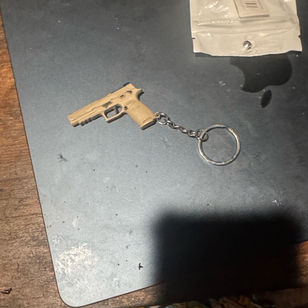 Tan Keychain Accessory - Picture 2 of 3
